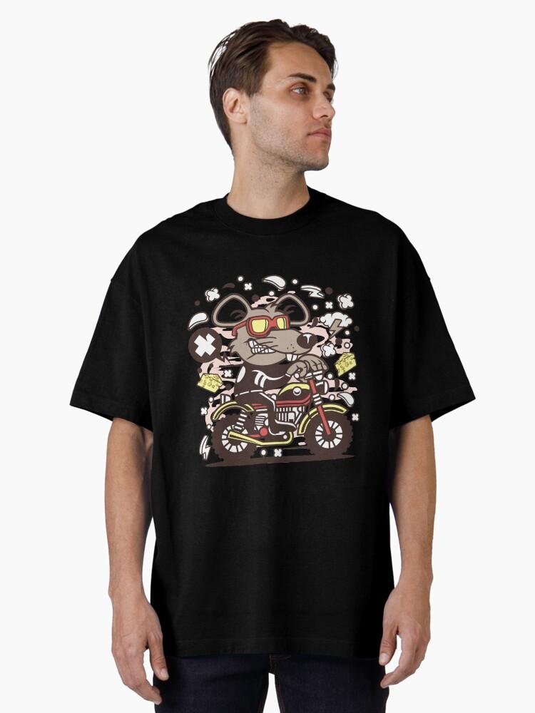 Biker Mice from Mars Rat Motocrosser Oversized T-Shirt