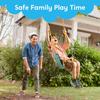 Joyfy 3 Pack Assorted Kids Swing Set Heavy Duty Swing Set Accessories Replacement for Adult Home Outdoor Backyard