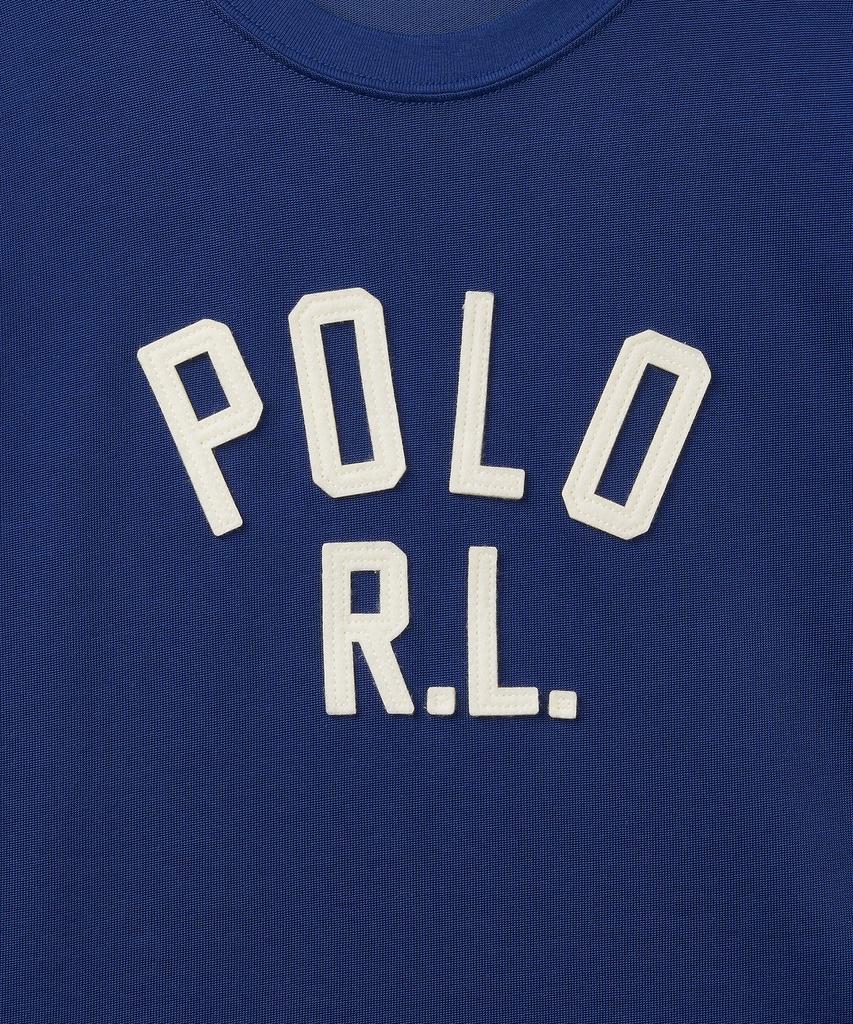POLO RALPH LAUREN W Logo Jersey Tee-Blu
