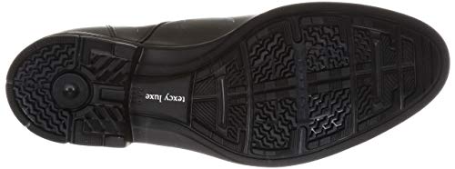 Texcy Luxe Men's Leather Gore-Tex Business Shoes, TU-8006, Black, Size 26.0 cm, 4E Wide