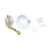 2"52mm 12V Racing Car Auto Turbo Boost Gauge -30In.hg~35PSI Smoke Lens Turbo Kit White LED Display Turbo Pressure Meter