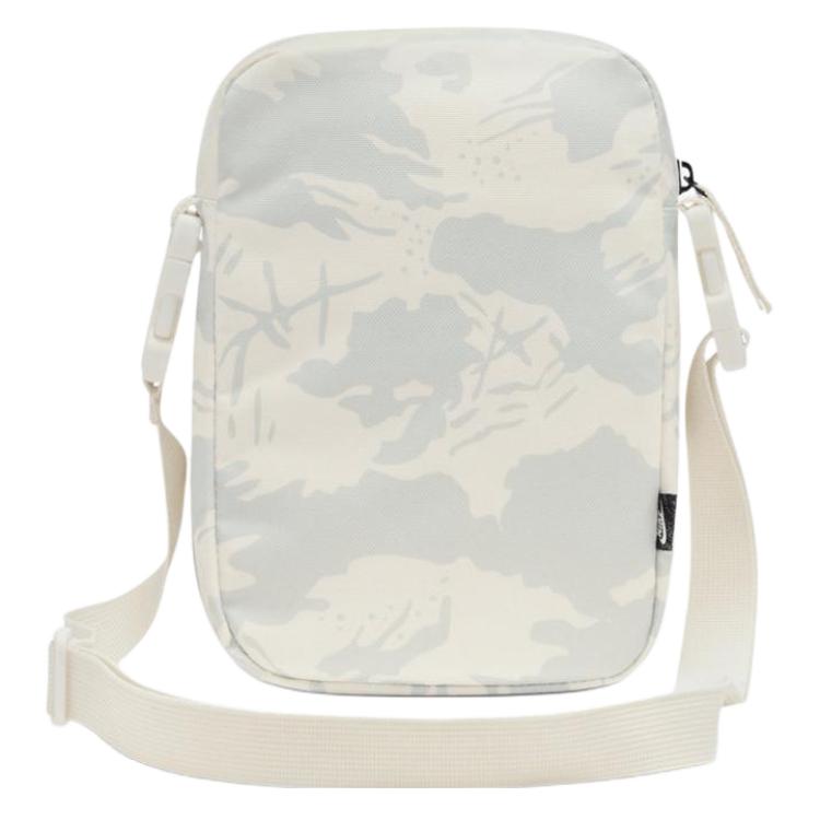 New Nike Heritage Fabric Crossbody Bag, Shoulder Bag Unisex White DQ5934-133
