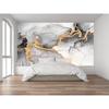 Wallpaper Black Gold Abstract Of Marble Wallpaper Large Marble Wall Mural For Bedroom Living Room Wall Sticker Home Decor