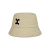 VARZAR VA Curved Patch Bucket Hat Beige