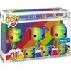 Funko Poison Ivy  Harley Quinn  Robin Rainbow 3 Pack Pride Pop  Vinyl Figure Set