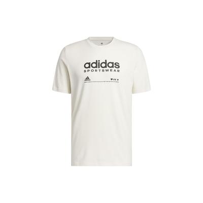 Lounge Letter Logo Print Round Neck Short Sleeve T-Shirt Men Tops White HR3002