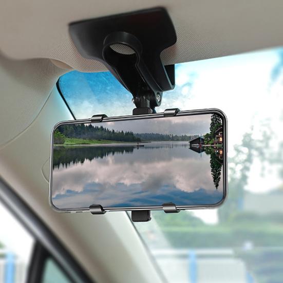 Car Phone Holder Universal Dashboard Car Multifunctional Adjustable Phone Clip Mount Stand GPS