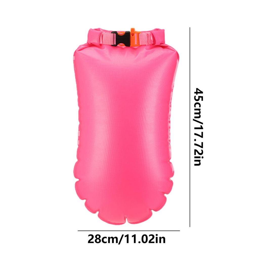 Swim Buoy Safety Float Waterproof Swimming Floats For Adults Open Water Swim Buoy Float Swim Safety Buoy Be Seen & Be Safer For розы красного