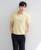HECKCOOLNAM Ice Cooling Men'S Muscle Fit Collared Short Sleeve Knit T-Shirt That Makes Shoulders Look Wide (Type B)
