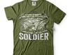 Soldier T-Shirt: US Veteran Gift, Ultra Cotton Tee