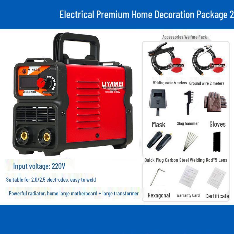 

Мини сварочный аппарат высокой мощности, полностью медный, 220В/380В для промышленного строительства