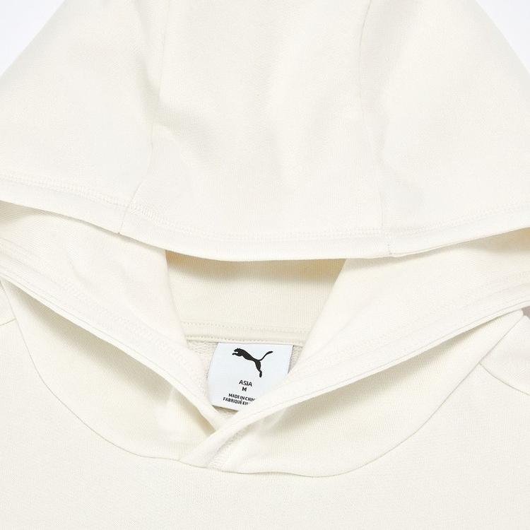 PUMA Sweatshirts Unisex Off White 91 Hooded Moderate Regular 636088-91