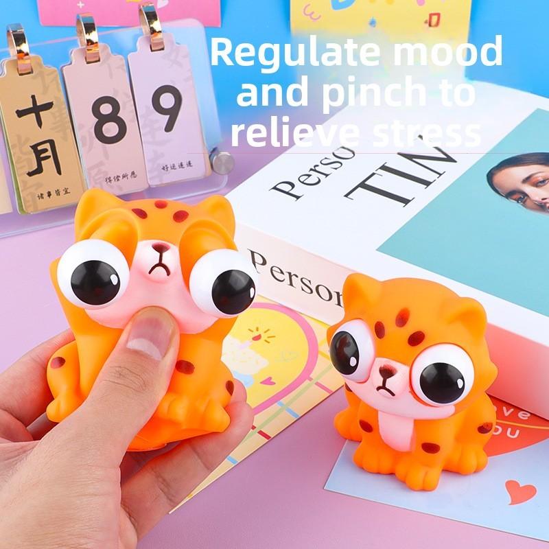 Pvc Toy Stress Relief Toy With Eye Opening Design For Kids And Adults
