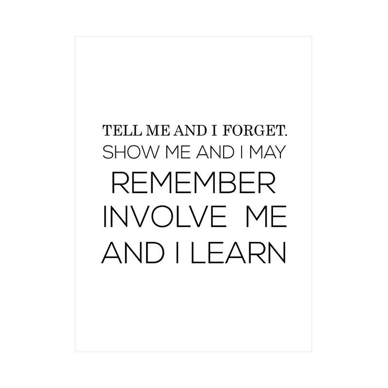 Minimalism English Sentences Inspirational Words Poster Canvas Print Painting Wall Art Picture Living Room Office Decor
