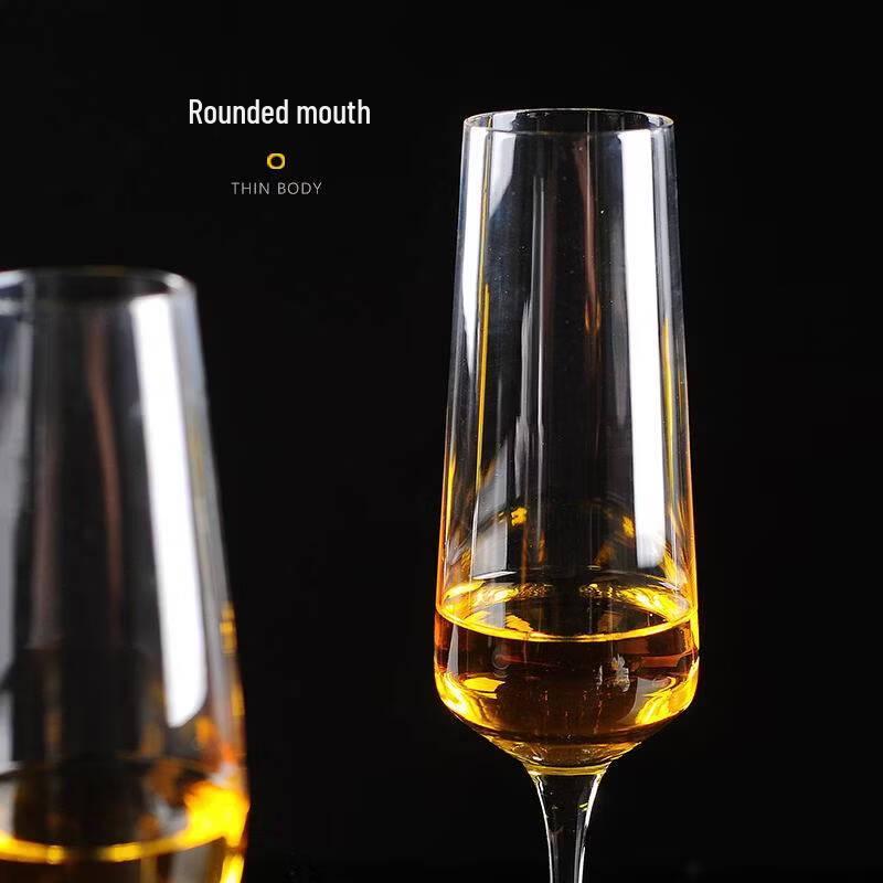 ZISIZ Crystal Champagne Glass