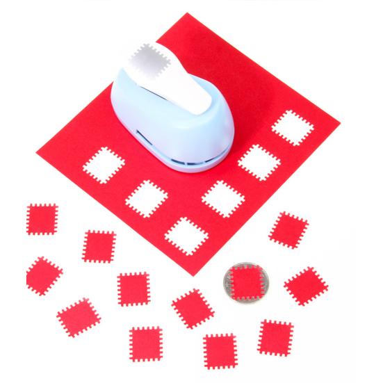 Rectangular Postage Stamp Craft Punch Stamp Embossing Tool for Scrapbooking DIY Card Making Easy to Operate Paper Punch