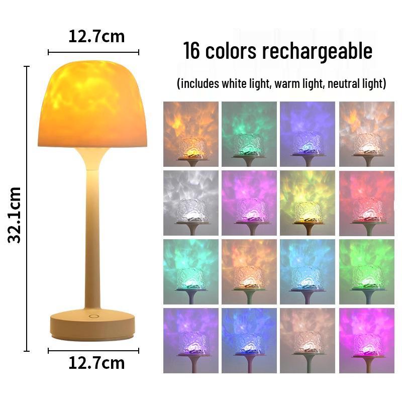 Ripple Romantic Bedroom Sleep Light Sensor Lamp