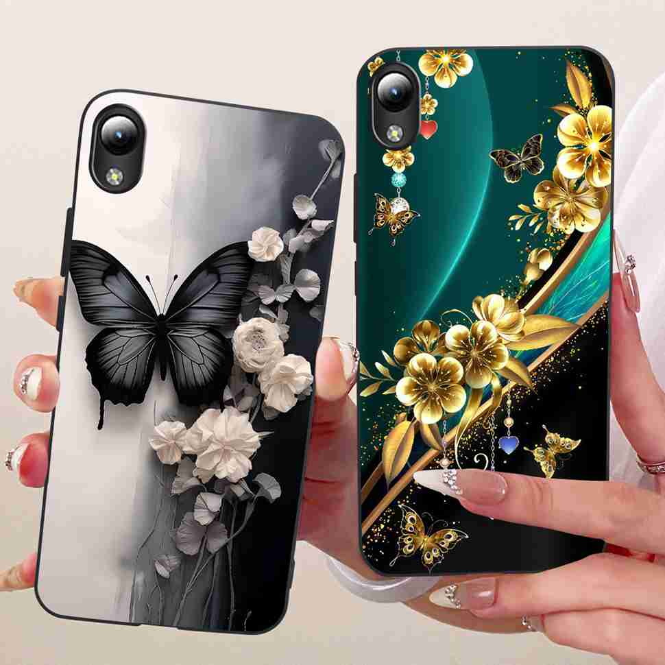 For ZTE Blade A3 2019 Case Cartoon Cute Print Silicone TPU Black Cover For ZTE Blade A3 Lite a3 2019 Phone Cases Shockproof
