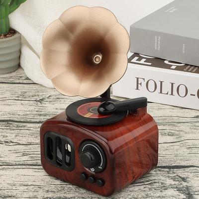 Cutie Muzicală, Fonograf Retro, Ornamente Cadou de Sărbători pentru Decorarea Casei, Meșteșuguri Artistice Clasice Creative