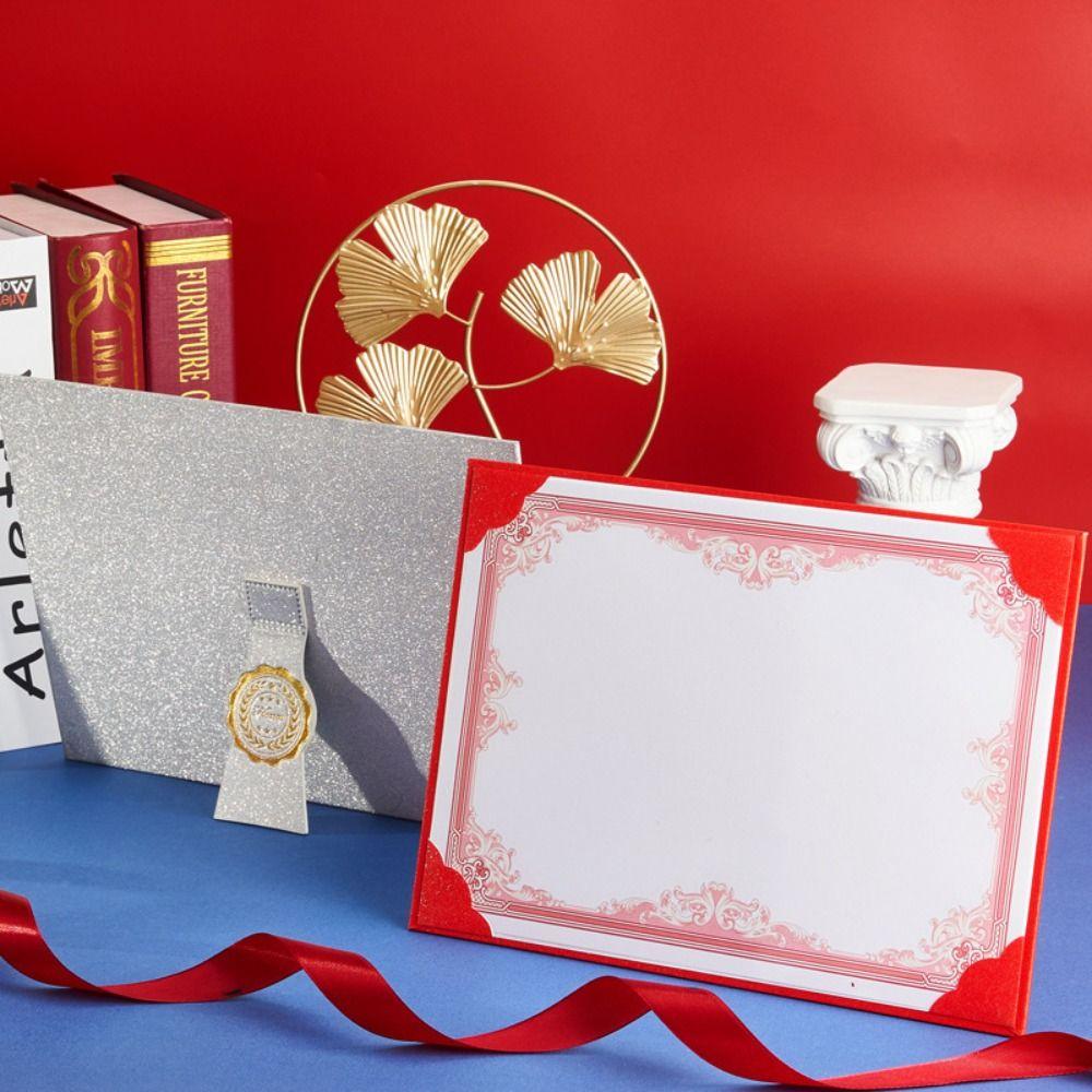 10 Sheets Plain Inner Page A4 Certificate Inner Page Diploma Cardstock Paper School Office