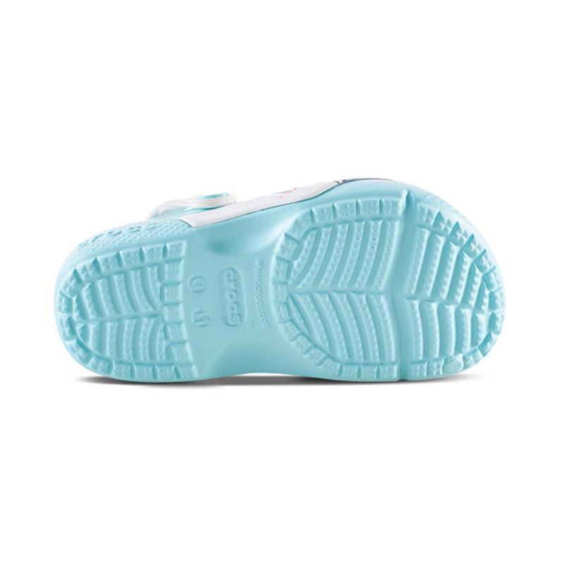 Crocs Fun Academy Frozen 2 Beach Sandals Ice Blue Kids