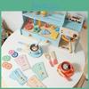 Wooden Toy Educational Set With Ice Cream And For Creative Play