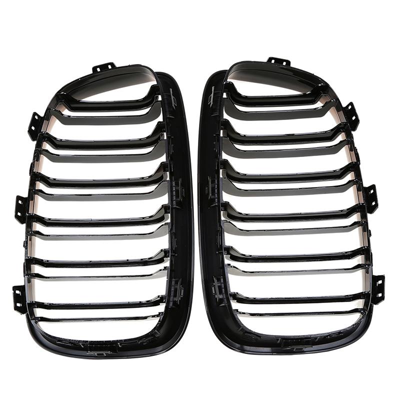 Front Kidney Grilles Grill for BMW 1-Series F21 116d Ed/116i/118d/125i 3-door 2012-2015 Pre-facelift Car Hood Grille