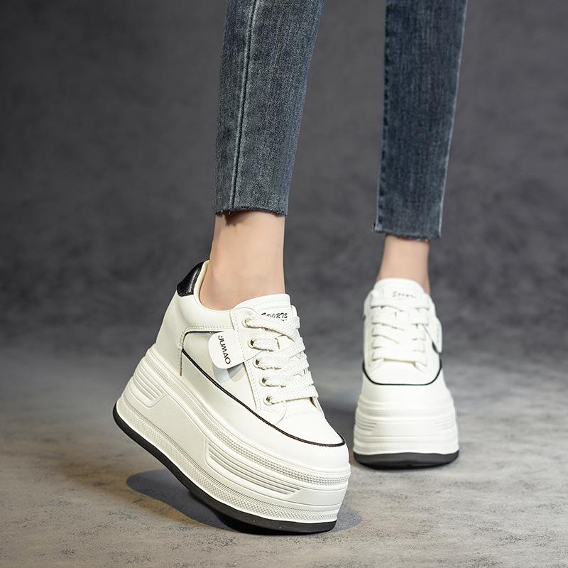 Casual shoes 2026 Spring and Autumn new women's shoes  sponge cake thick soled women's shoes