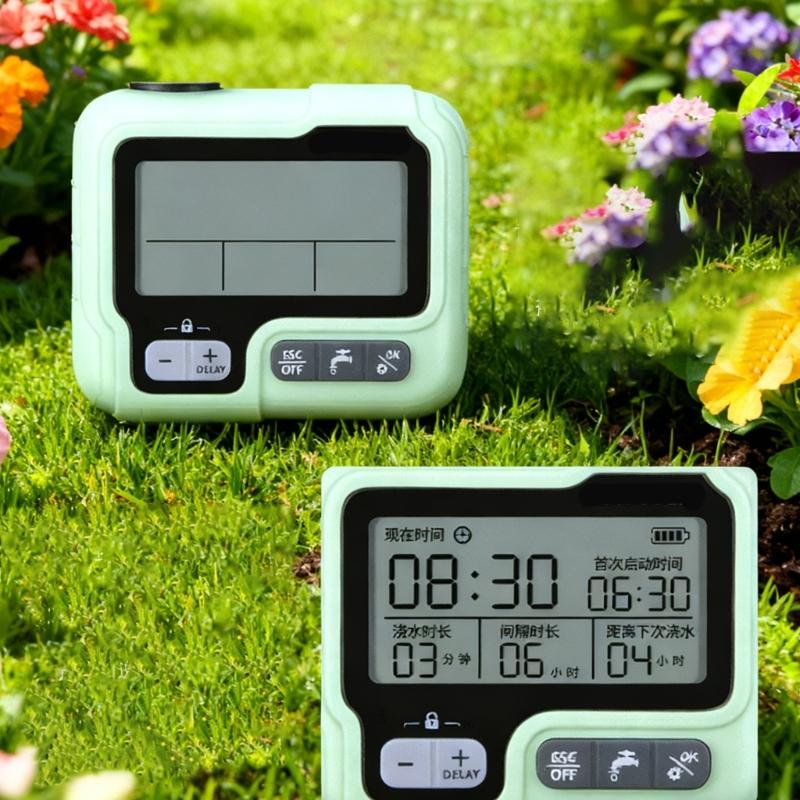 Water Efficient Automatic Irrigation Device with Timer Control Suitable for Outdoor Gardens and Balconies