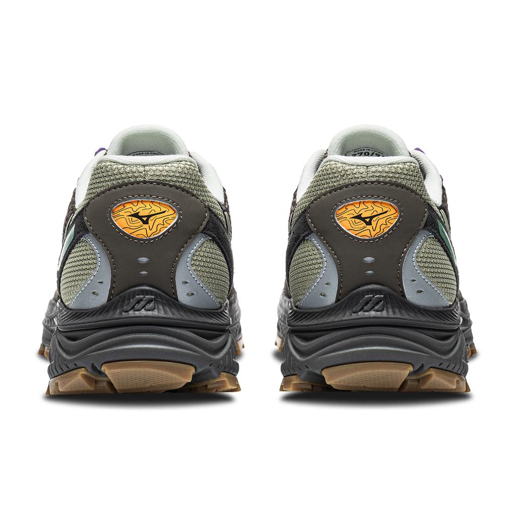 Mizuno Racer Adv Outdoor Trail Running Shoes Unisex Sneaker Tree-Yellow D1GH241221