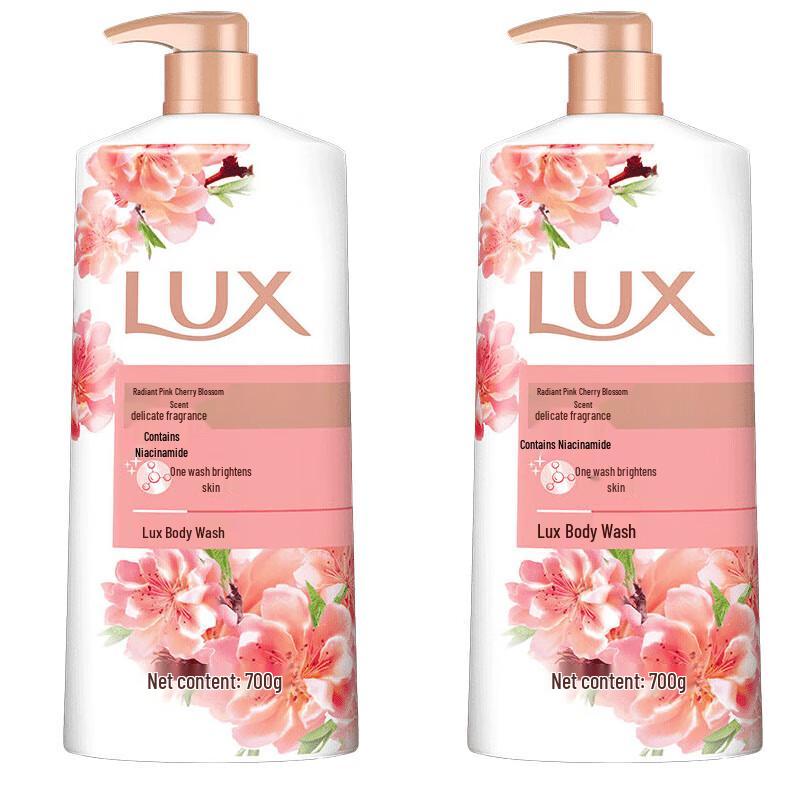 LUX Pink Cherry Blossom Scented Shower Gel