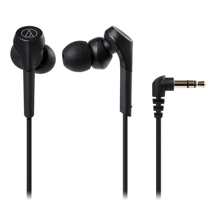 Audio-Technica ATH-CKS550X BK SOLID BASS In-Ear Headphones - Black