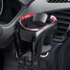 2 in 1 Car Cup Holder Phone Holder for Air Vent Multifunctional Beverage Stand Adjustable Organizer for Road Trips and Commuting