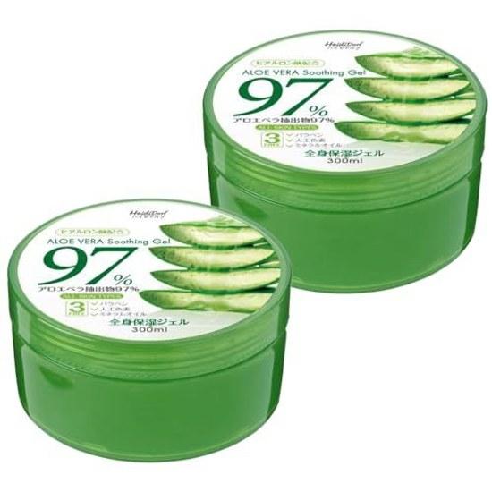 Heidolph Aloe 97 Beruhigendes Gel 300ml 2er Set Körper