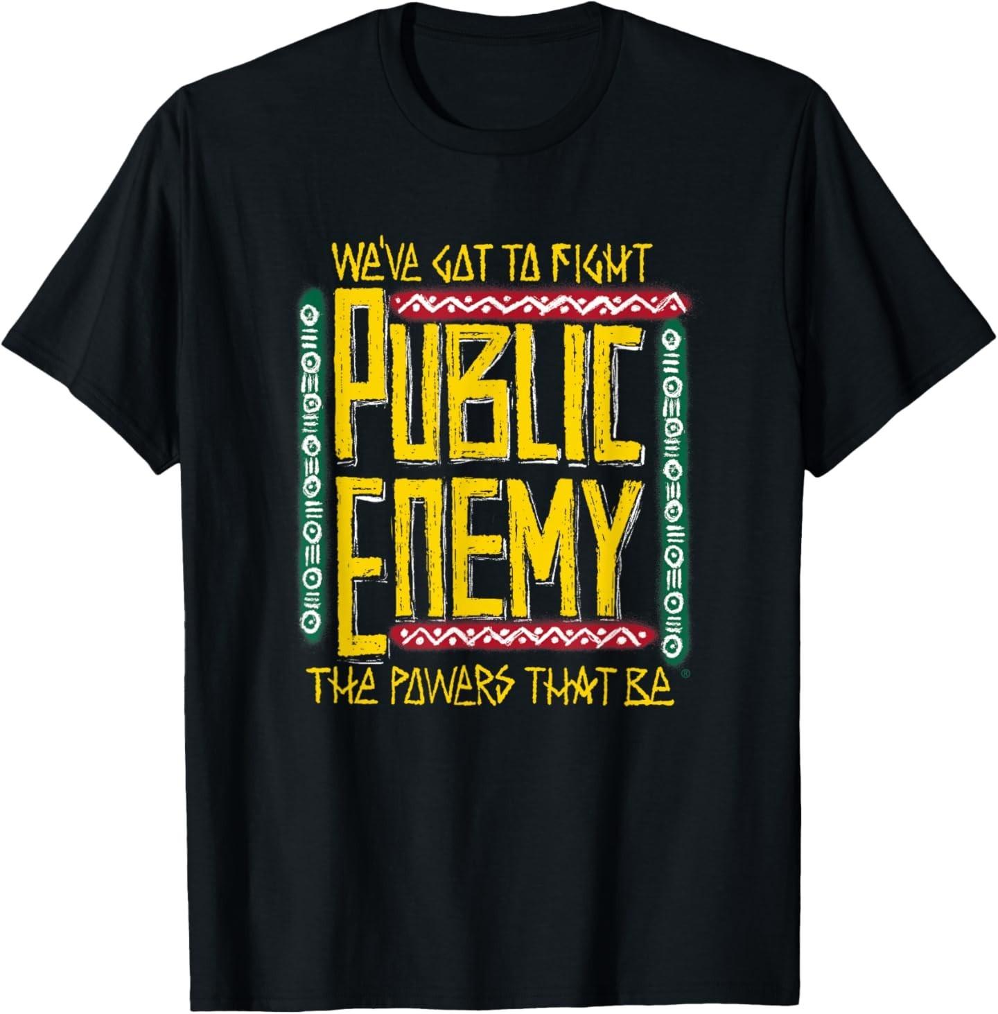 Public Enemy Fight The Power Винтажная футболка Легенды 1990-х S