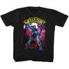 Masters Of The Universe Skeletor Black Youth T-Shirt