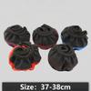 Universal Fit Faux Leather Steering Wheel Cover Breathable Non-Slip All-Season Fits Most Cars 14.5-15 Inch Steering Wheel Cover
