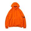 Cp Bestickter Reißverschluss Hoodie für junge Männer Lockerer Schnitt Lässiges Sweatshirt