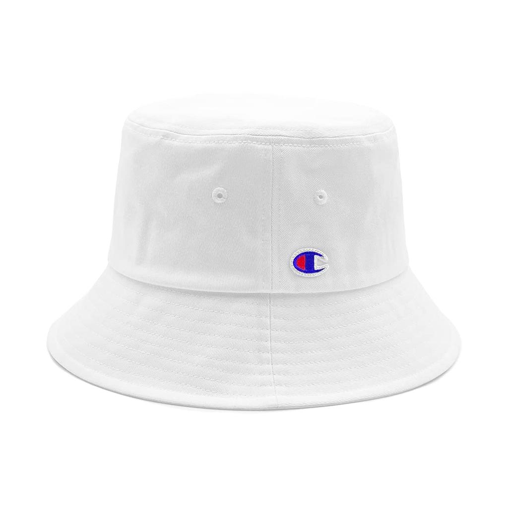 Champion Bucket Hat 58cm 60cm Cotton White Women's Men's 100%