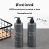 Luxury Wall-Mounted 400ml Shampoo & Shower Gel Set with Invisible Bracket