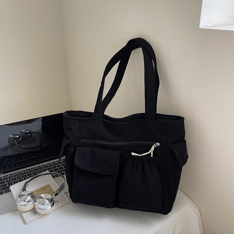 Retro Large-capacity Bag Fashionable Casual Texture Personalized Shoulder Bag Autumn and Winter New 2025 Women's Tote Bag