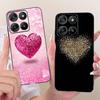 Pro pouzdro Motorola Moto G67 Moto G77 XT2621-2 Roztomilý kryt s malovaným srdíčkem Láska Měkké silikonové pouzdro Pro Motorola G77 G 67 MotoG67 Tašky