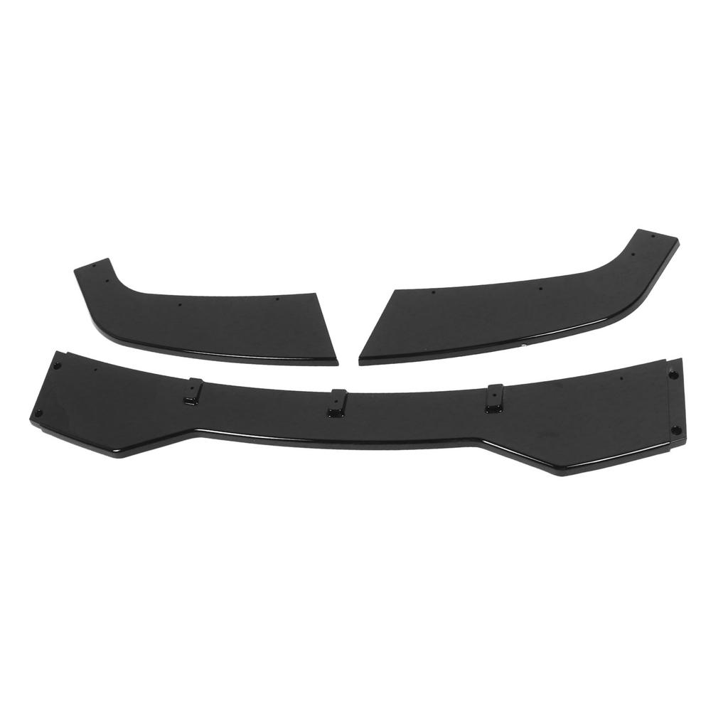 Front Bumper Lip Diffuser Kit Bumper Lip Chin Spoiler Protector for 3 Series F30 F31 2013 To 2019 Glossy Black