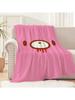 G-Gloomy Cartoon B-Bear Blanket  Warm Comfort  Soft Plush Blanket For Sofa Living Room Office Bedroom Travel Gift