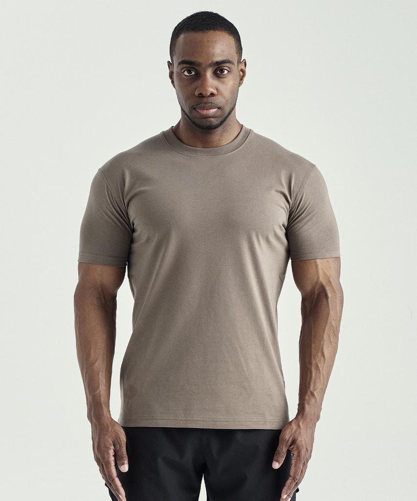 Pantopolladoleu Signature Muscle Fit T-Shirt Beige
