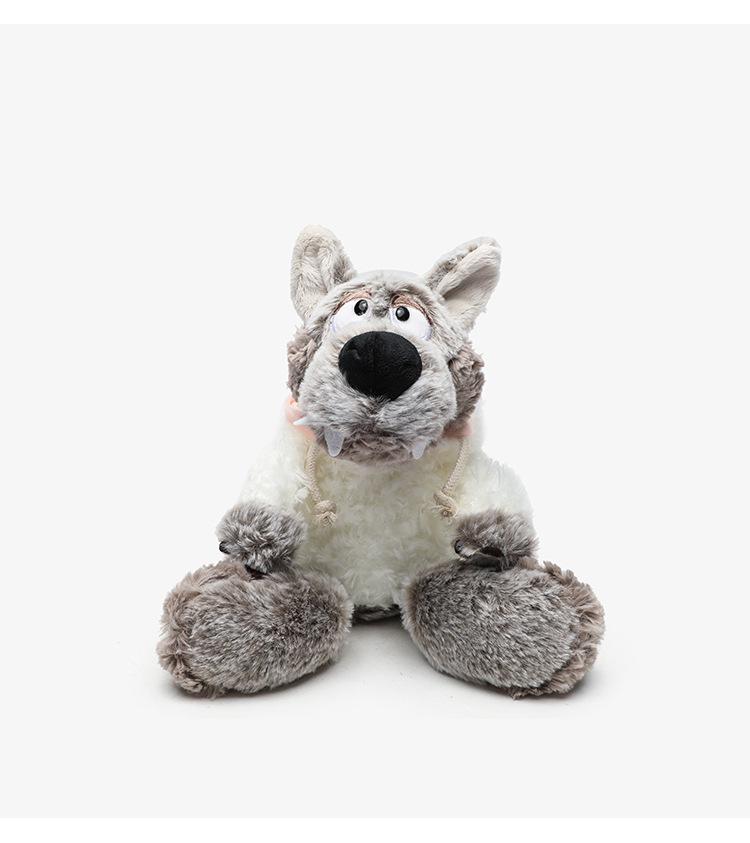 Wolf In Sheep's Clothing Plush Toy - Forest Animal Disguise Doll, Ideal Birthday Gift