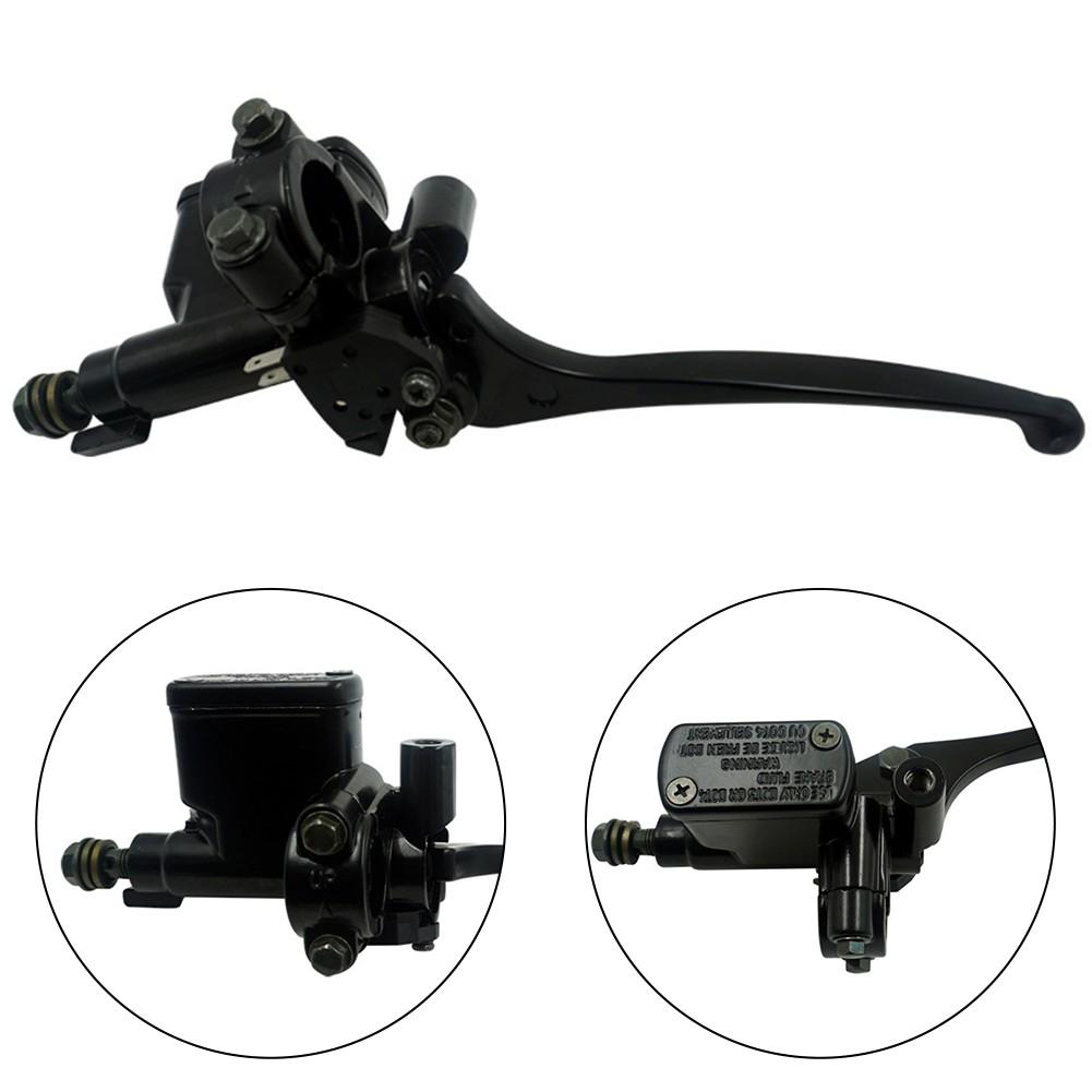 Easy Install Black Aluminum Motorcycle Brake Master Cylinder Replacement