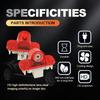 ZDVK6 2pcs Car Door Light For SKODA KODIAQ YETI 12-17 Octavia 15-24 KAROQ 17-24 Decor Lamp Glass Projection Never Fade Car Accessories