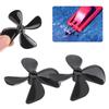 (2Pcs/set) For Model Drone Boat Fishing Ship Propeller Accessories 4?Blades Propeller