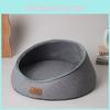 Wholesale Round Open Style Cat Cave Summer Dog House Soft Comfortable Cat Bed Pet Supplies
